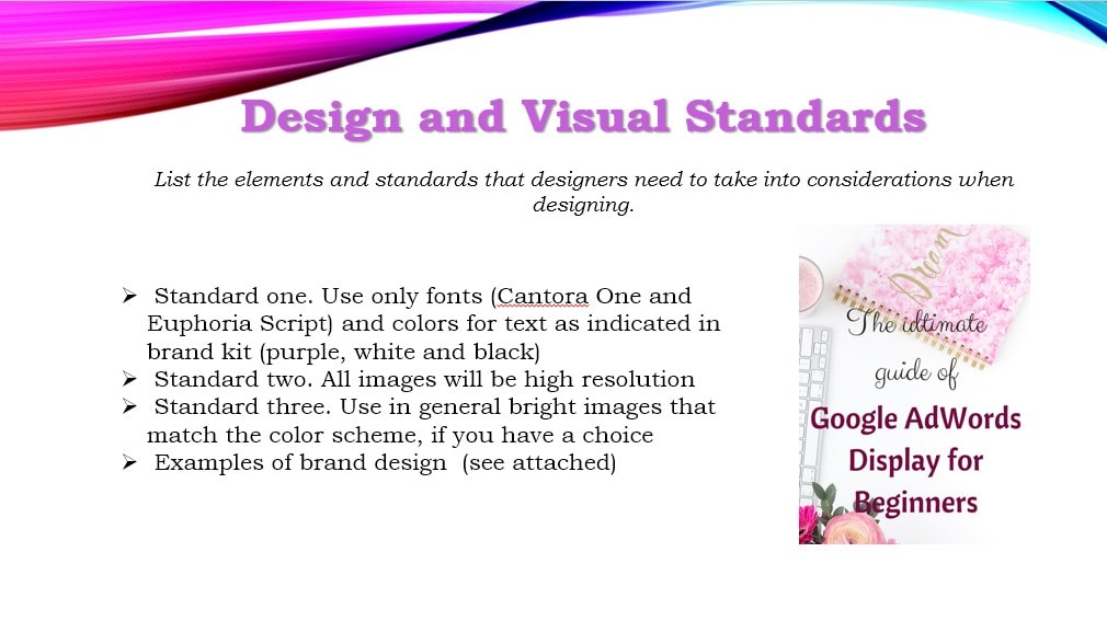 Design and visuals