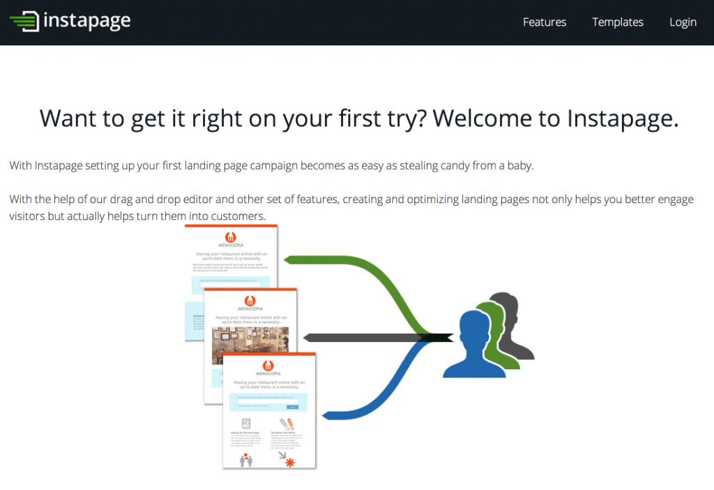 Emotional landing page Landing Pages Best Practices