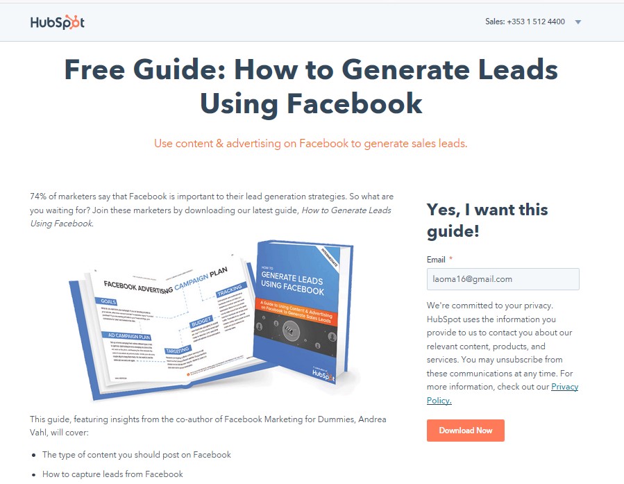 Free marketing ebooks How to Generate Leads Using Facebook