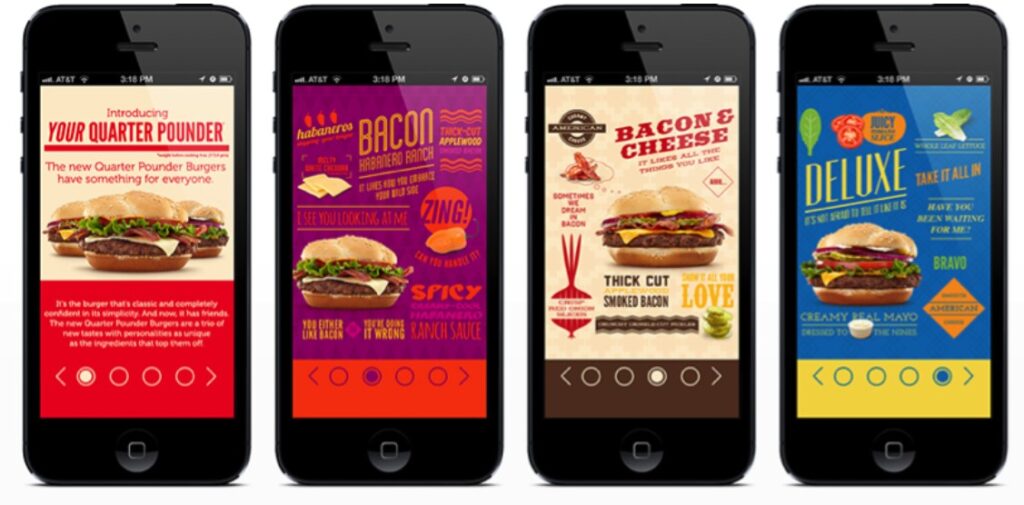 Rich media mobile advertising