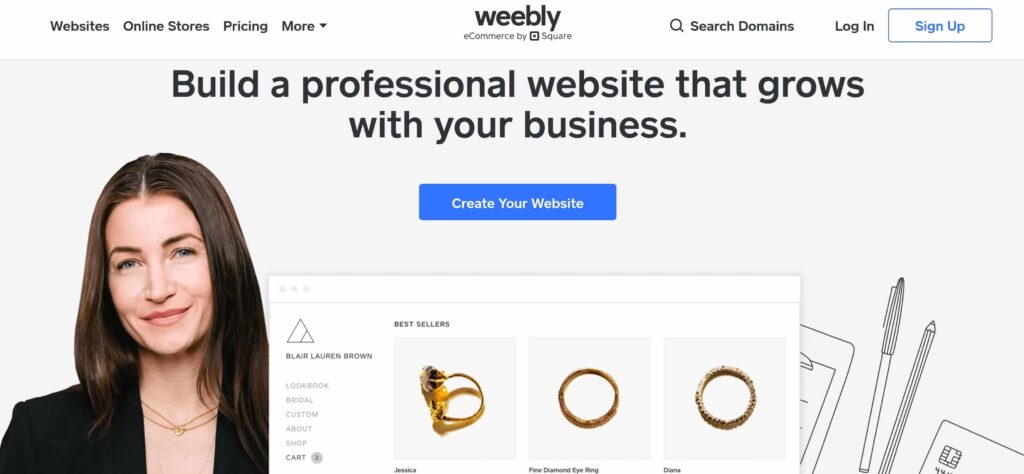 Weebly content management systems CMS