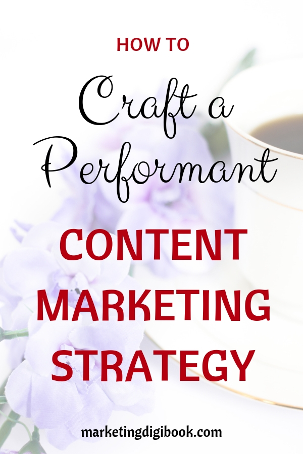 how to craft a performant content strategy - content strategy template content strategy framework small business blog ideas process tips