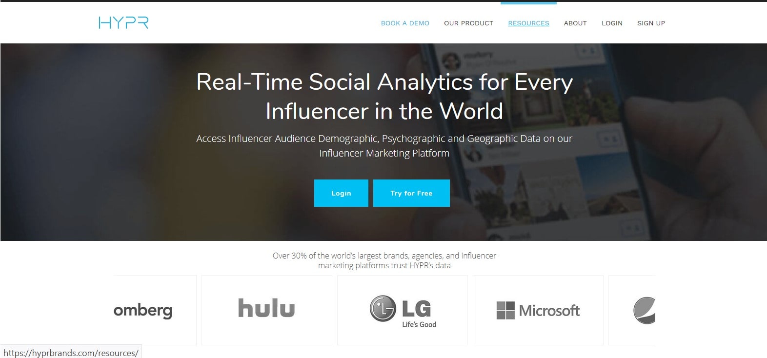 Hypr Influencer Marketing Platform