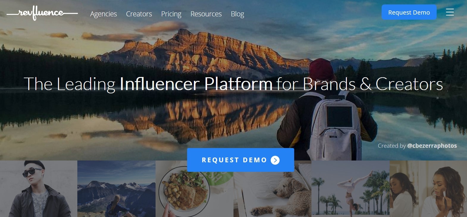 Revfluence influencer marketing platform